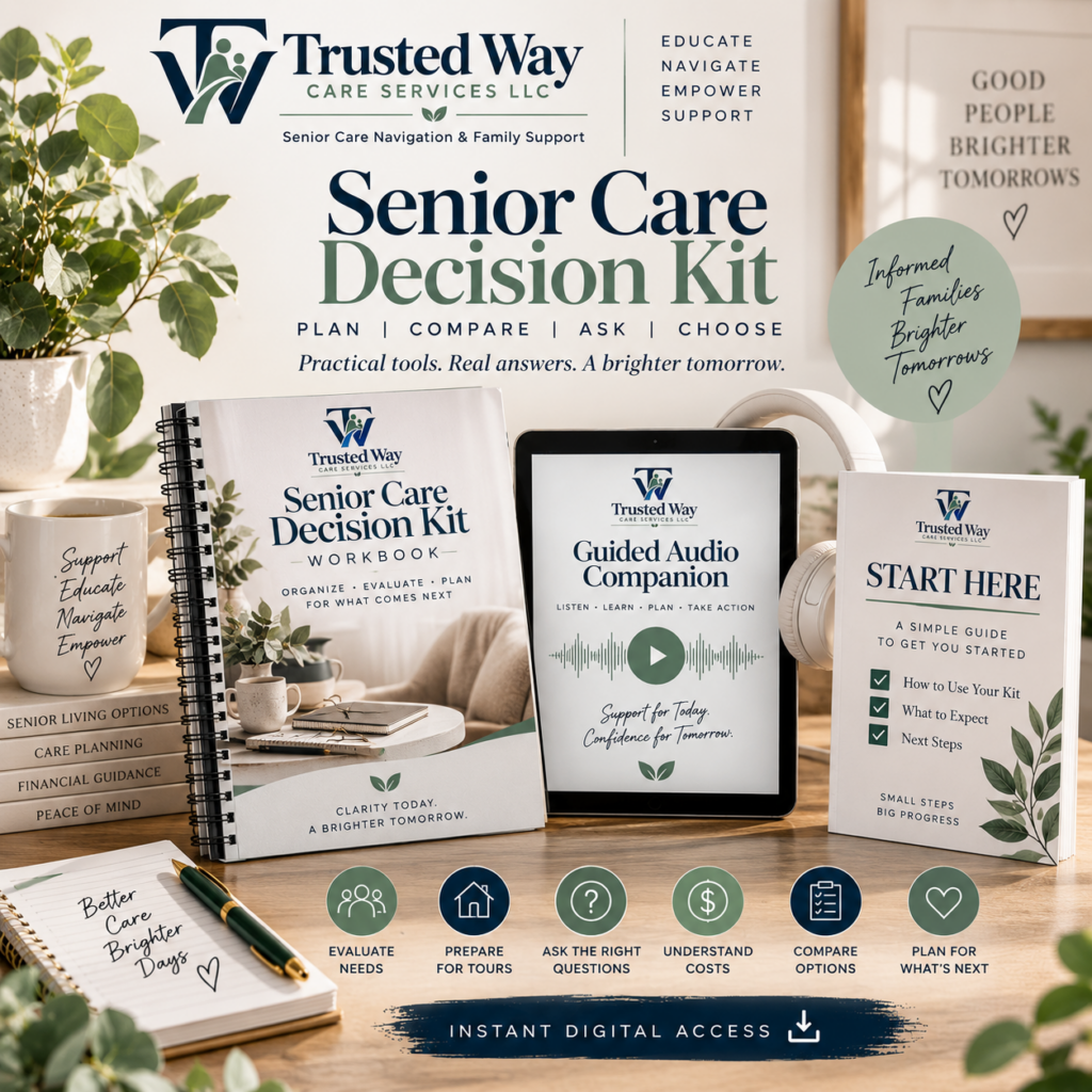 Senior Care Decision Kit by Trusted Way Care Services